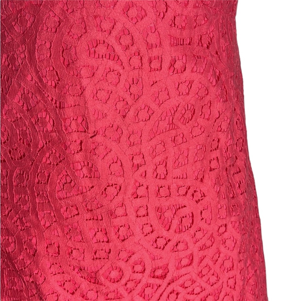 Lilly Pulitzer hot pink dress with gold hardware. Size 0 - Picture 3 of 12